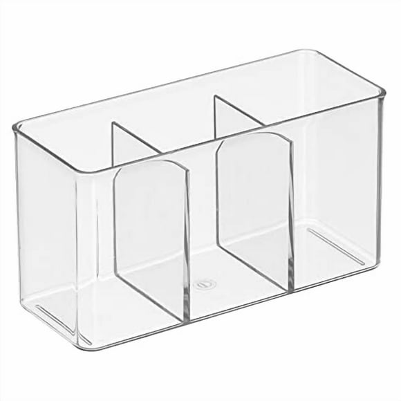 Cubertería organizadora, diseño M, plástico, 3 secciones