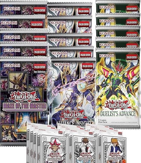 Yugioh Trading Cards - Random Booster Pack Assortment - 9 Packs Total