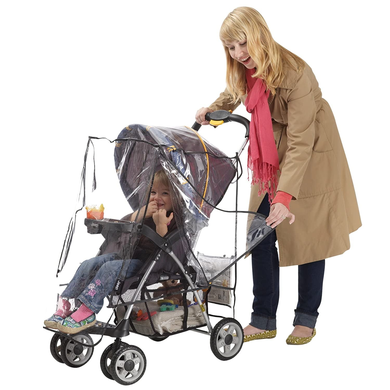Rain Cover to Fit My Child Nimbus Stroller Blue and Pink 