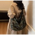 thumbnail image 6 of KKLDOGS Canvas Hobo Crossbody Bag, Spacious Casual Shoulder Tote Bag for Daily Commute & Short‑Trip Use, 6 of 6