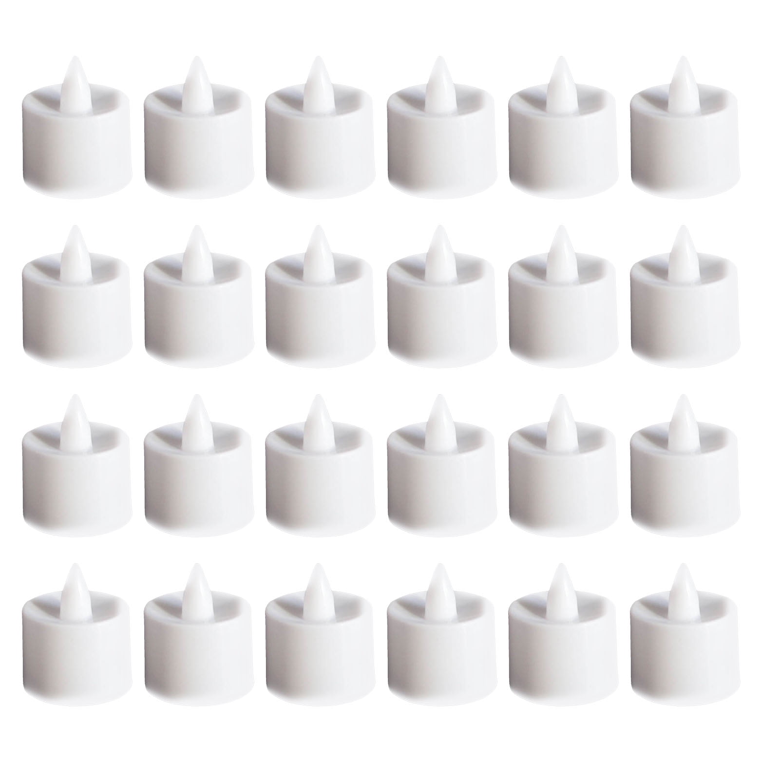 Veedint Bougies Chauffe-Plat Parfum Sauge Blanche - Lot De 24 - Infusées Aux Cristaux