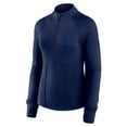thumbnail image 2 of Women's Fanatics  Navy Dallas Cowboys Elements Quarter-Zip Jacket, 2 of 3