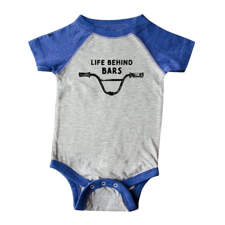 

Inktastic Life Behind Bars BMX Gift Baby Boy or Baby Girl Bodysuit