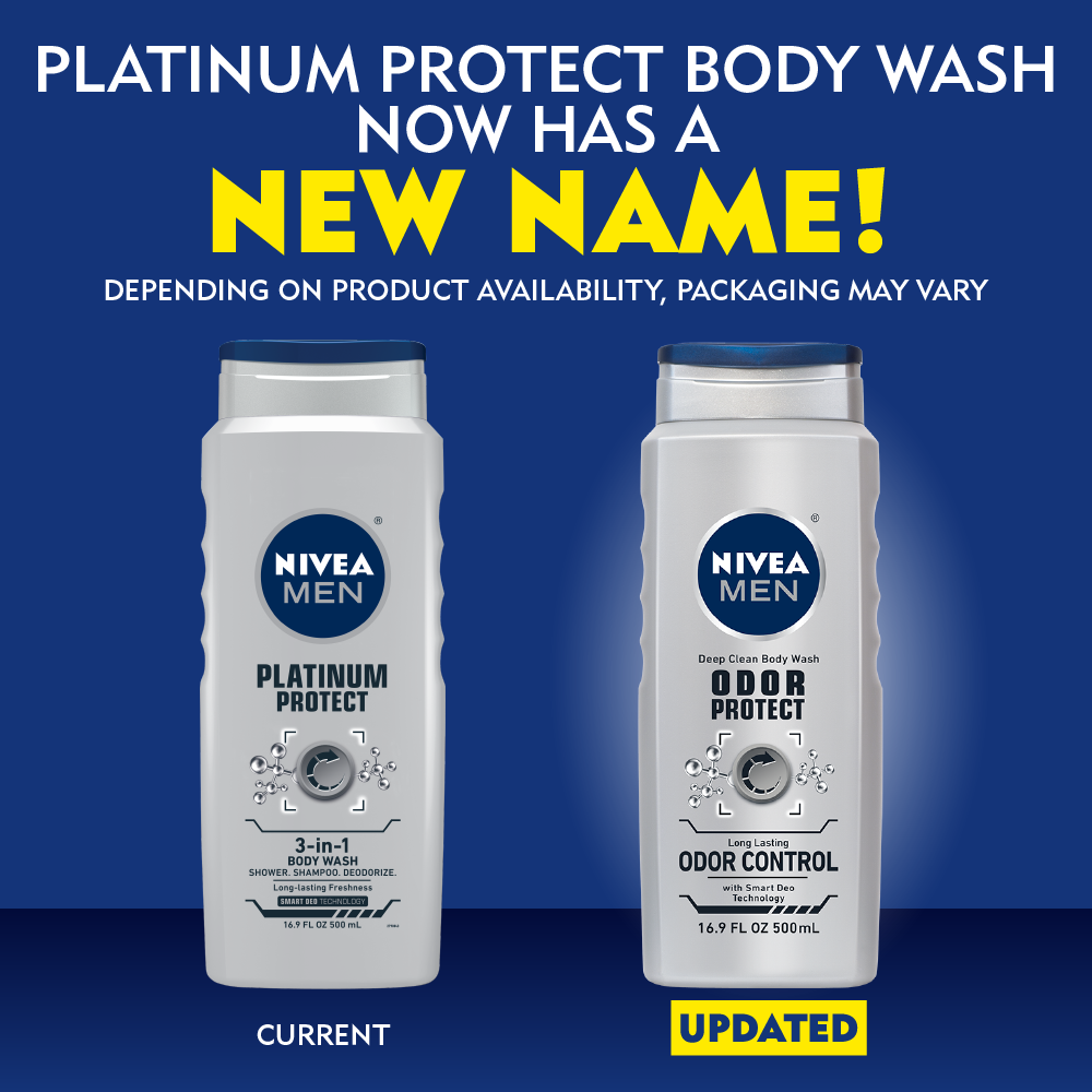 NIVEA Men Odor Protect Body Wash 16.9 fl. oz. - image 3 of 3