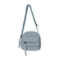 thumbnail image 1 of Bolso cuadrado pequeño y sencillo para mujer bandolera de pana bolso de trabajo de viaje versátil, 1 of 9