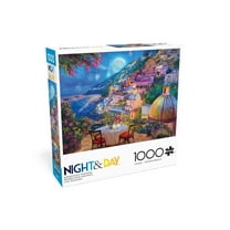 Buffalo Games Rendezvous Positano 1000-Piece 26.75 x 19.75-inch Interlocking Jigsaw Puzzle for Adults Ages 14 