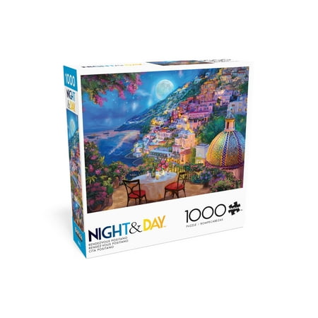 Buffalo Games Rendezvous Positano 1000-Piece 26.75 x 19.75-inch Interlocking Jigsaw Puzzle for Adults Ages 14+