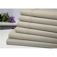 thumbnail image 1 of Bamboo Comfort 1300FLTP 6 Piece Solid Sheet Set, Taupe - Full, 1 of 1