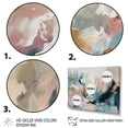 thumbnail image 3 of Designart "Delicate Brushstrokes Abstract Painting V" Abstract Canvas Print, 3 of 5