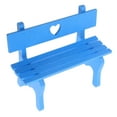 thumbnail image 2 of 1 Pce Banc de Parc Miniature Mobilier Chaise de Parc Jardin Village Banc de Patio Pièces de Mini Maison, 2 of 8