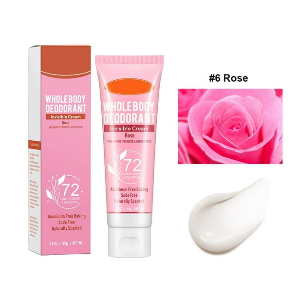 Fiudx Desodorante En Barra, Gel Aroma Fresco para Axilas, Crema Desodorante Nostain, Control de Olores de Larga Duración, Solución Diaria para El Sudor, para Hombres y Mujeres, 85 G, Ideal para Viaje