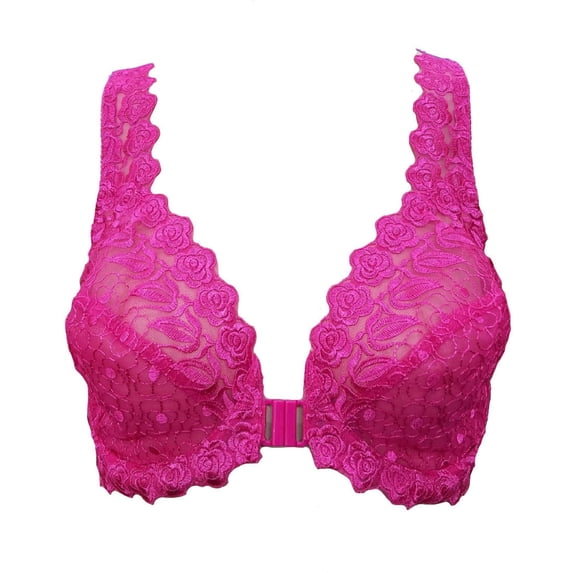 Valmont Front Close Lace Cup Underwire Bra - 8323