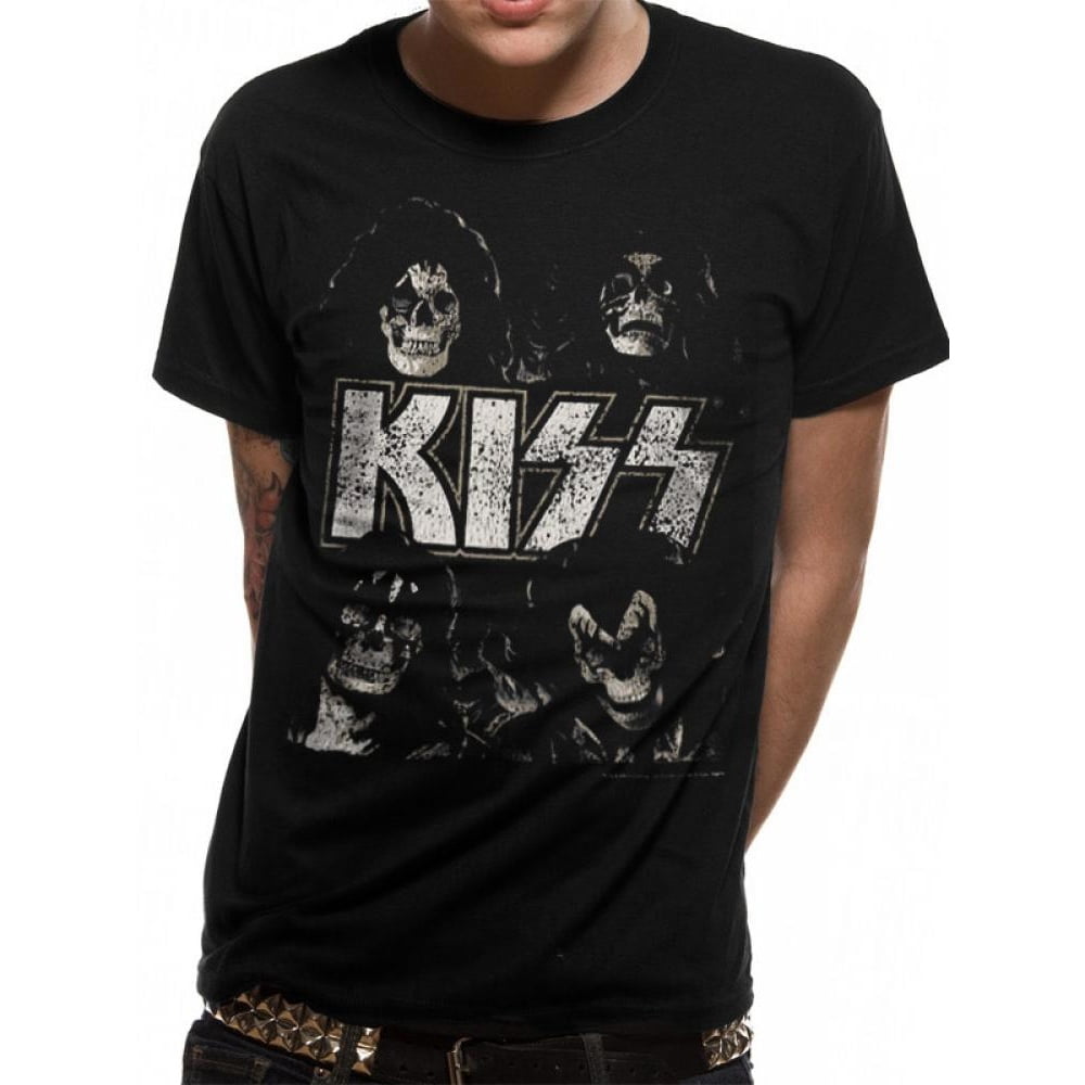 T-Shirt Black Heads Unisex-L