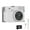 White, variant on Vintage Design Mini Digital Camera 1080P Video Compact Lightweight ABS Material
