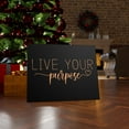 thumbnail image 4 of Scripture Walls  Live Your Purpose Bible Verse Canvas Christian Wall Art Ready to Hang Unframed, 4 of 16