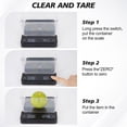 thumbnail image 3 of FUNXEE High Precision Digital Coffee Scale with Timer - 3kg Capacity, 0.1g Accuracy for Pour Over, Espresso and Kitchen Use,  LCD Display, 3 of 7