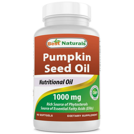 Best Naturals Pumpkin Seed Oil 1000 mg 90 (Best Superfoods For Men)