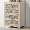 thumbnail image 7 of Azienda Dusty Grey Oak Chest with 4 Drawers, 7 of 7