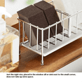 thumbnail image 4 of Kitchen Sink Sponge Holder Storage Rack for Sink Kitchen Sink Organizer Anti-Rust Sink Sponges Scrubbers Soap Dish Rack, 4 of 8
