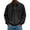 Black, variant on Men's Corduroy Shirt Quarter Button Pullover Long Sleeve Polo Shirt Casual Work Shirt with Pocket Navy S(S)