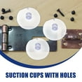 thumbnail image 3 of BRIGHTFUFU 100pcs Rubber Suckers Transparent PVC Anti-collision Round Smooth Surface Use, 3 of 8