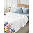 thumbnail image 5 of Spring Floral Flat Sheets Only Twin XL Size, Soft Breathable Bed Top Sheets for Mattress, Summer Birds Botanical Fence Luxury Bedding Flat Sheets for Home Hotel Bedroom Bed Protection, 5 of 9