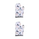 thumbnail image 1 of Billuyoard Thickened Mitts Kitchen Cooking Oven Thermal Insulation Resistant Cotton Mitt Mitts Restaurant Insulation Lined 2Conjunto, 1 of 6