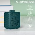 thumbnail image 1 of Estbridge Portable Mini Sound Machine for Sleeping - 20 Soothing Nature Sounds  Timer & Memory  Wood Grain Design for Home  Office  Or Travel, 1 of 7