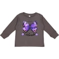 thumbnail image 3 of Inktastic Colorado State Butterfly and Flowers Boys or Girls Long Sleeve Toddler T-Shirt, 3 of 5