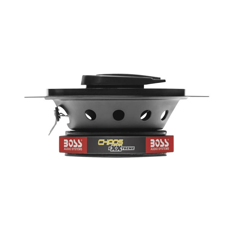 BOSS AUDIO - 2 Haut-parleurs Coaxiaux 6,5" 150W RMS - 3 Voies Avec Suspension Caoutchouc - Paire