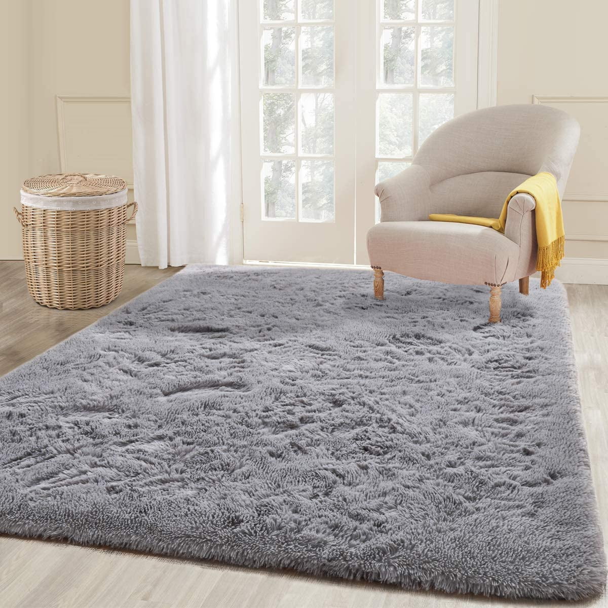 Thick Area Rugs for Living Room Dinin Details about   Ophanie Modern Boho Chic Area Rug Carpet 