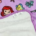 thumbnail image 3 of Disney Princess Ariel Blanket Fleece Lined Silk Touch Double Sided Throw 46" X 60", 3 of 5