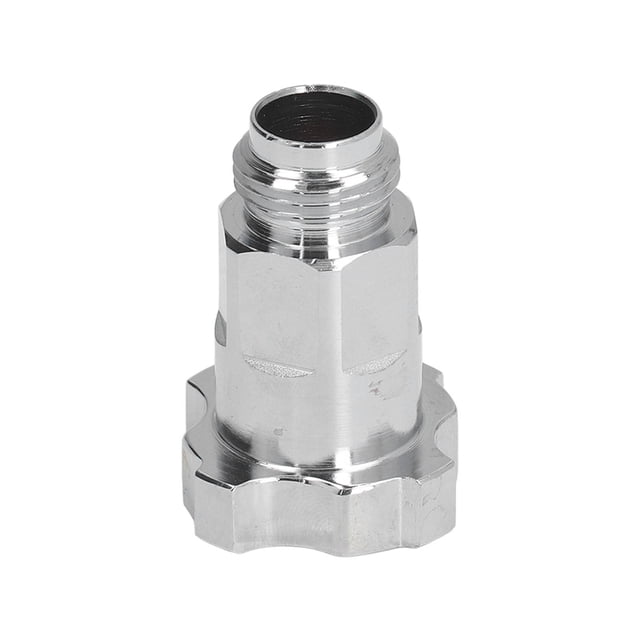 Adaptador De Aerógrafo, Fácil Instalación Conector De Copa De Rociado Acero Inoxidable A Prueba De Herrumbre Para Pintura En Aerosol