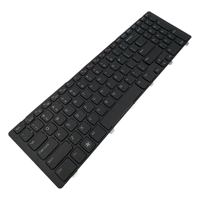 jesticaly Laptop Keyboard Practical Home Office Accessories PC Accessory Key Board Keyboards Replacement for Inspiron