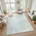 thumbnail image 7 of Addison Rugs Mayfield Premium Machine Washable Transitional Abstract Mint Rectangle Rug, 10' x 14', 7 of 7