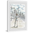 thumbnail image 2 of City's It Girl Framed Painting Print, 2 of 5