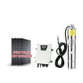 thumbnail image 2 of DC Solar Submersible Deep Tube Well Water Pump Kits MPPT Controller Diy Mini Solar Panel, 2 of 5