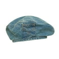 thumbnail image 3 of Denim Hat casco Mujeres para francés Capítulo Causer Pintor para vacaciones de viaje Azul, 3 of 8