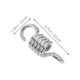 thumbnail image 2 of KALLORY 4pcs Hammock Chair Spring Hooks Steel Load Bearing for Gym Equipment, 2 of 8