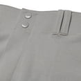 MVP Classic Baseball Pants, Youth Medium, Grey