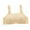 Beige, variant on Herrnalise Women's T Shirt Bra, Demi Cup, Smoothing, Lightly Lined，Full Coverage ，Wireless，Bra.