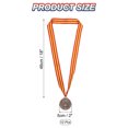 thumbnail image 2 of Unique Bargains 2 Inch Olympic Style Bronze Award Medals 3rd Prize with Neck Ribbon, 12 Pieces, 2 of 6