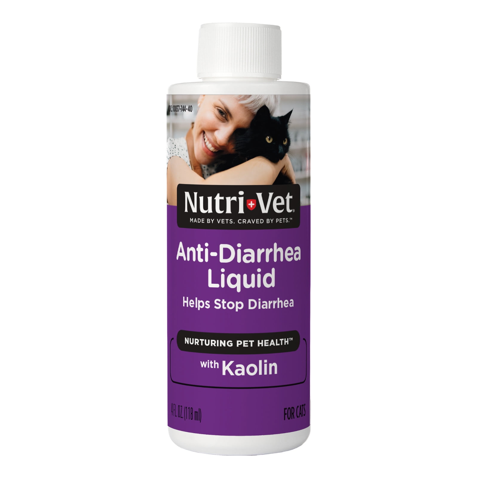 Nutri-Vet Anti-Diarrhea Digestive Remedy Liquid for Cats - Mint Flavor - 4oz.