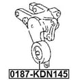 thumbnail image 2 of Febest PULLEY TENSIONER KIT # 0187-KDN145 OEM 16620-30031, 2 of 2