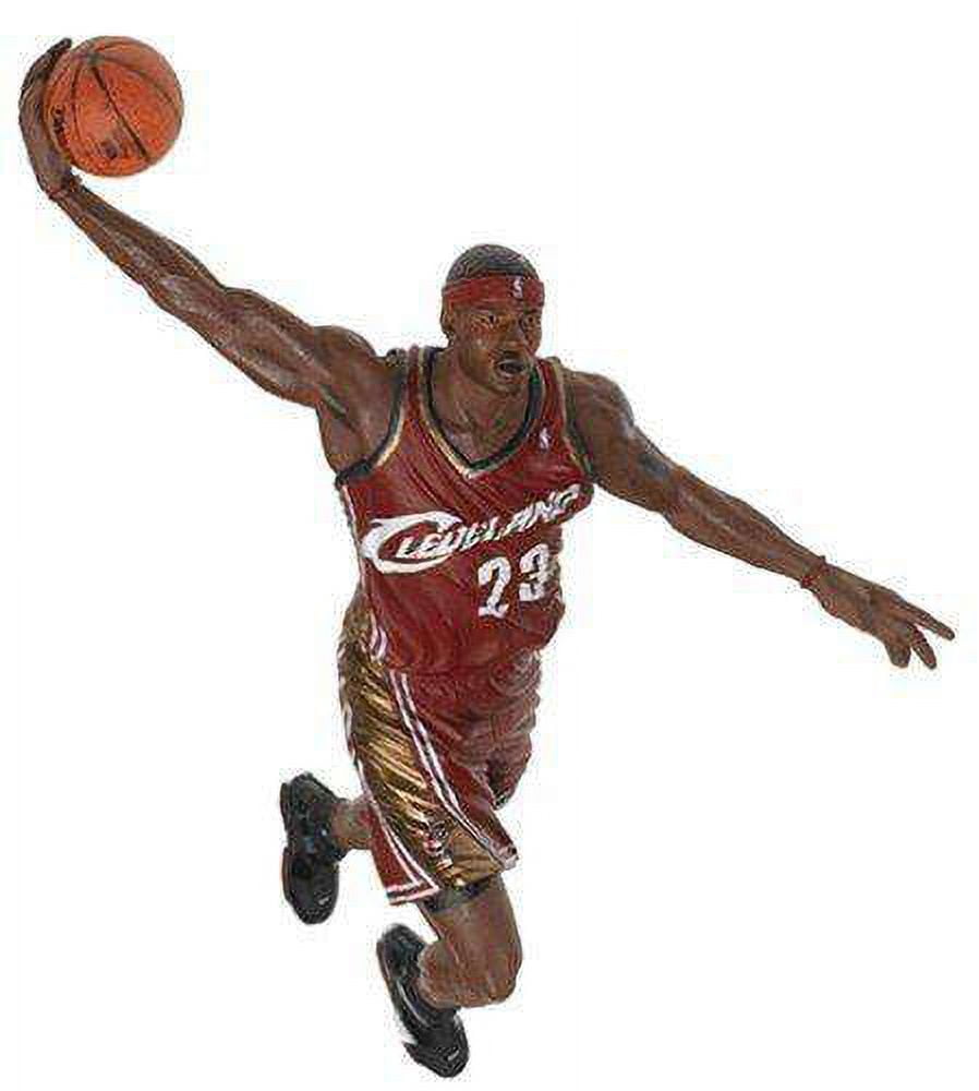 Lebron James NBA Mcfarlane Figure Series 17 Yellow Cavs Jersey