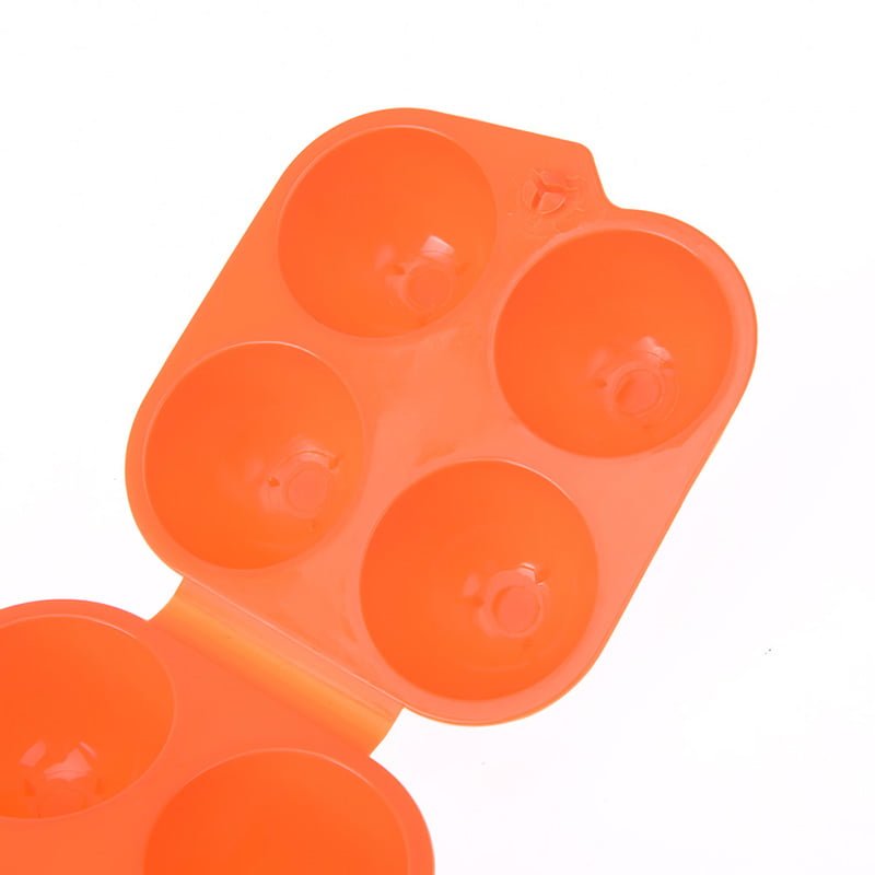 portable plastic container 4 eggs holder folding egg storage box handle cas jx 