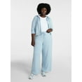 thumbnail image 2 of Athletic Works Women's and Women's Plus ButterCore Lightweight Wide Leg Pants, Sizes XS-4X, 2 of 7