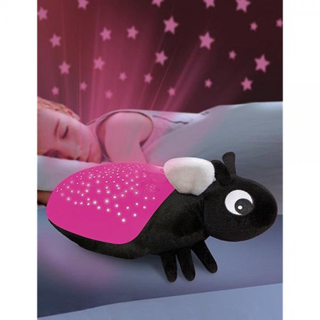 - Discovery Kids Constellation Projection Pink Firefly Light Projects 3 Color Lamp
