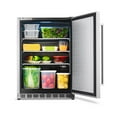 thumbnail image 6 of Newair 24" 5.3 Cu. Ft. Commercial Stainless Steel Built-in Beverage Refrigerator, Steel Interior, Weatherproof and Outdoor Rated, ENERGY STAR, Fingerprint Resistant and Self-Closing Door, 6 of 14
