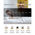 thumbnail image 5 of Chinese Wind Blackout Curtains for Bedroom Living Room Darkening Curtains 84 Inch Length 2 Panels Set New Year Painting Lion Dance Yellow Window Curtain Window Treatment Grommet Drapes 42"x84", 5 of 9